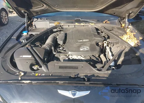 2015 Hyundai Genesis 3.8 from USA, damaged, VIN KMHGN4JE9FU045341